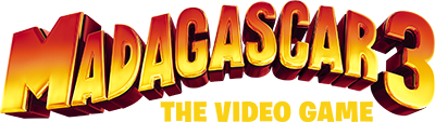 Madagascar 3 logo for Wii